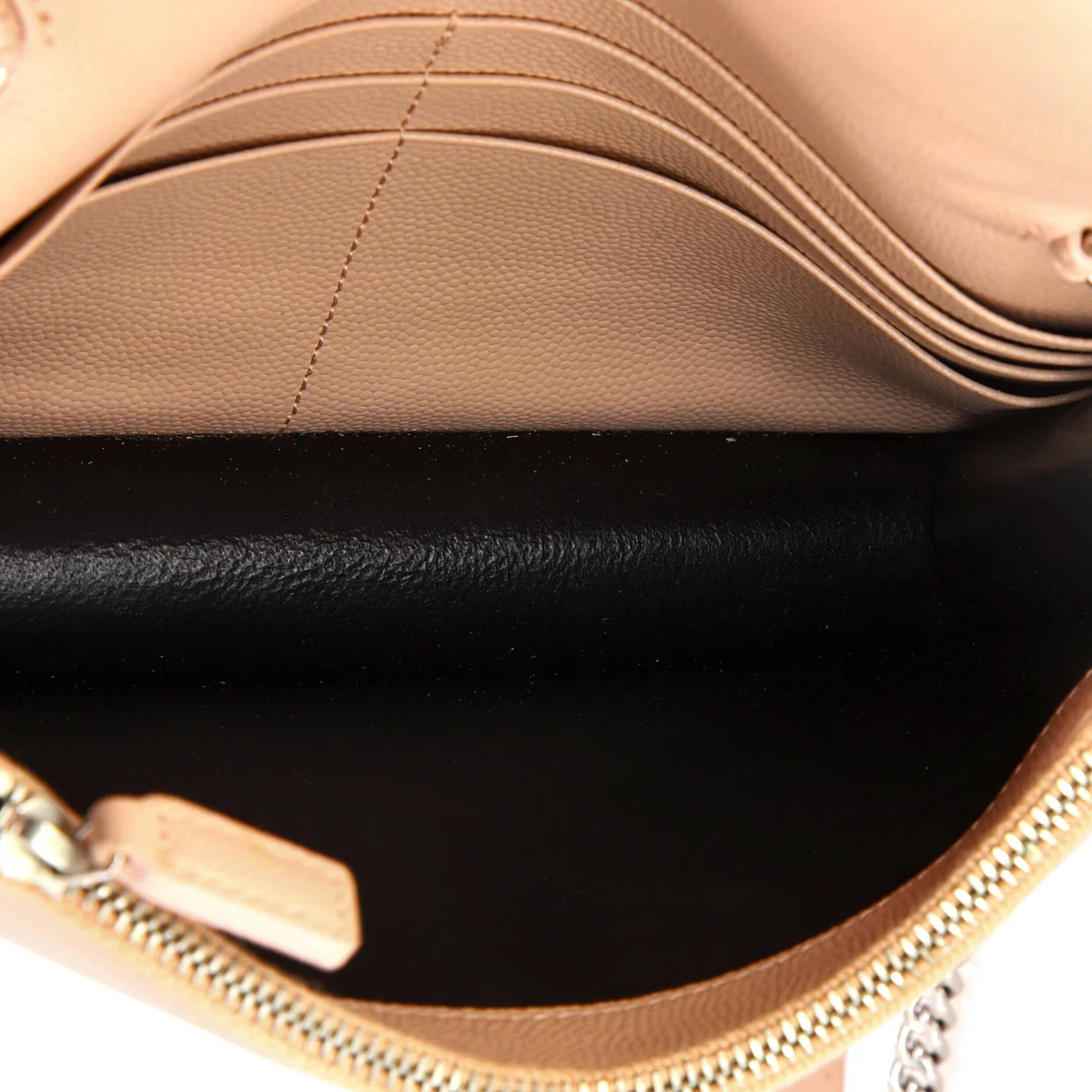 Classic Monogram Tassel Crossbody Bag Grainy Leather Small - Deep Luxury