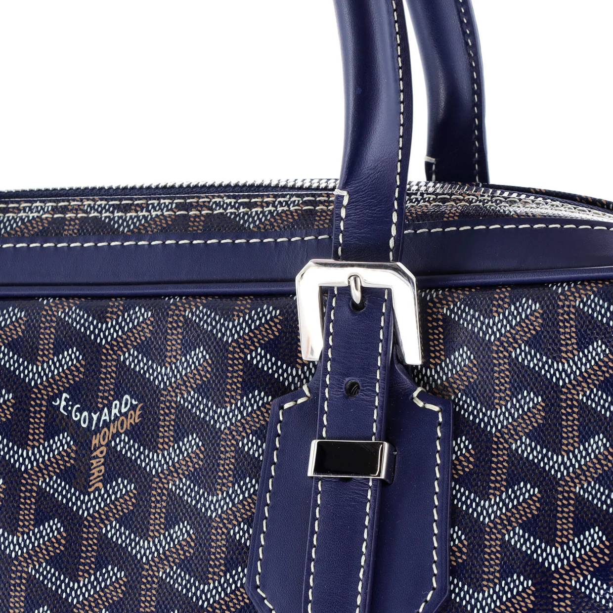 Ambassade Briefcase Coated Canvas PM - Deep Luxury