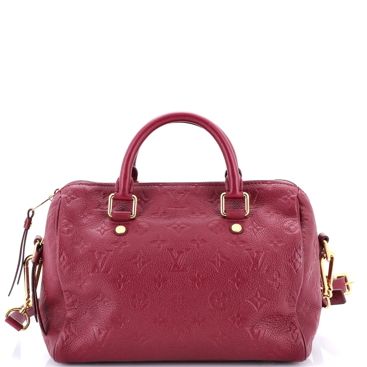Speedy Bandouliere Bag Monogram Empreinte Leather 25 - Deep Luxury