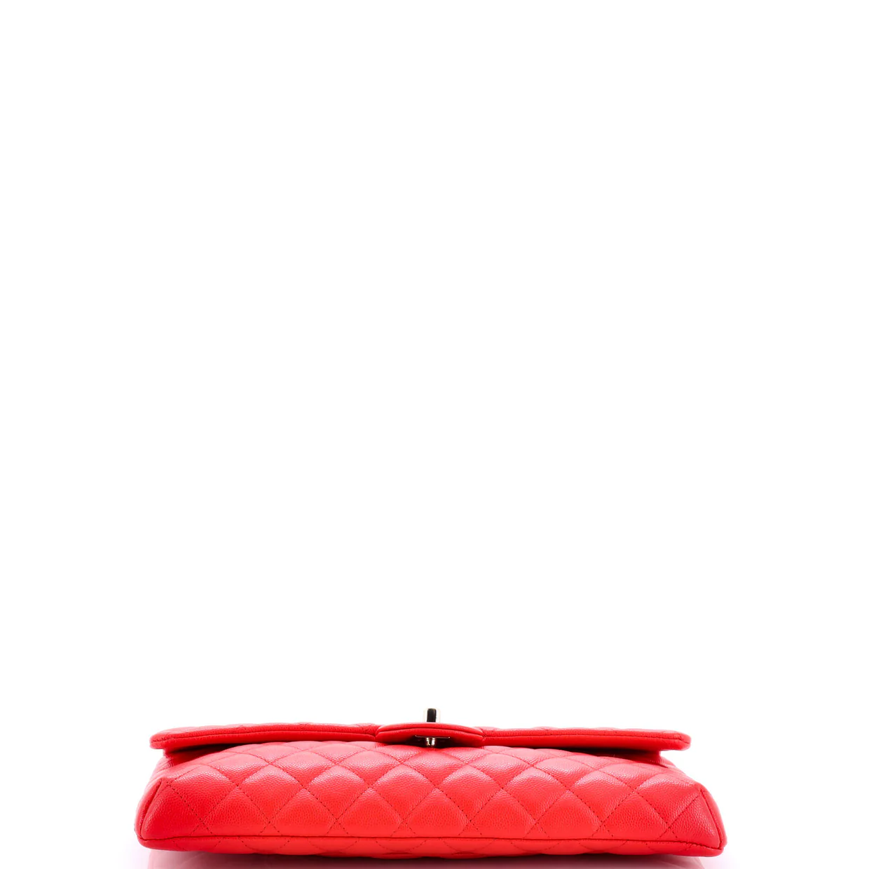 Classic Flap Clutch Quilted Caviar - Deep Luxury