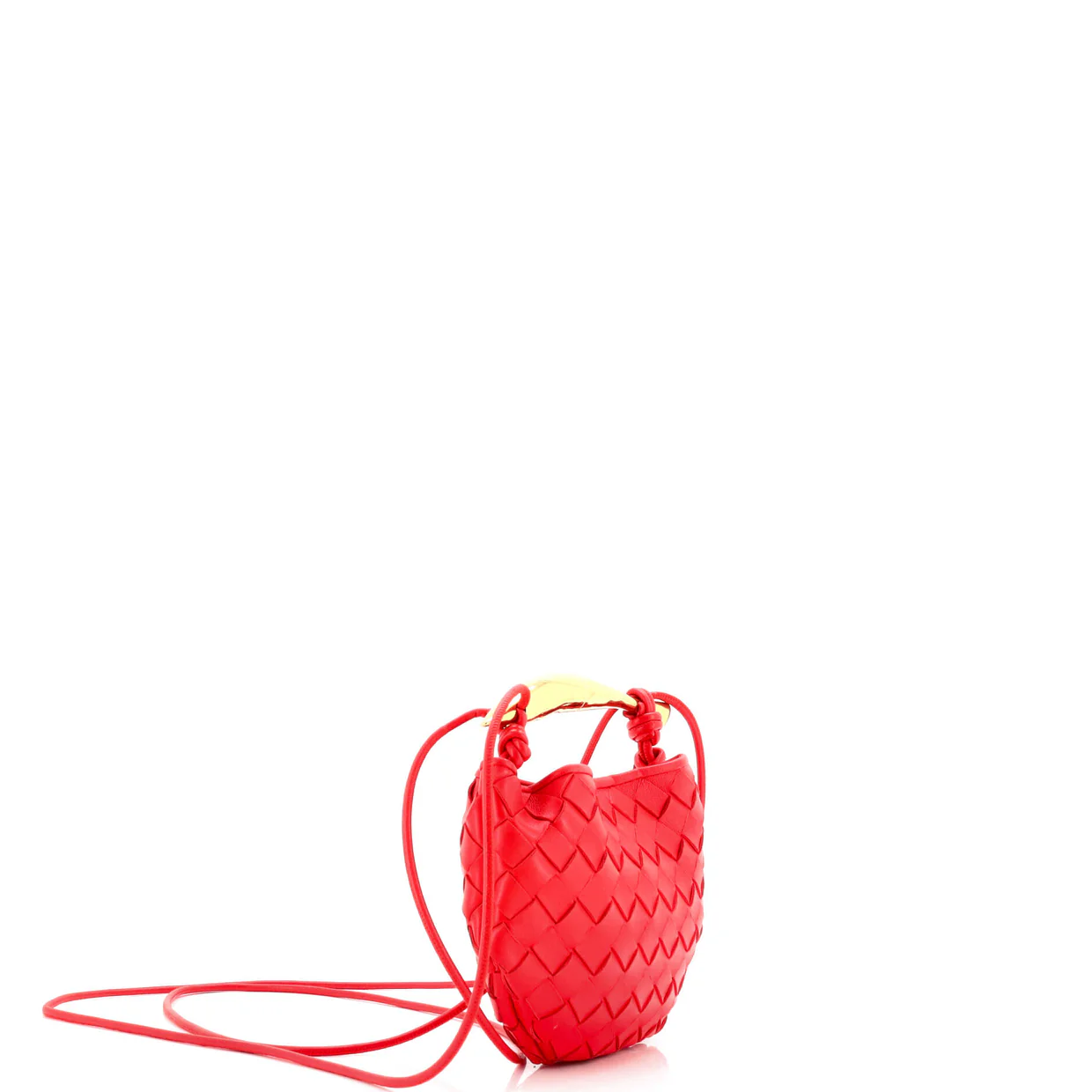 Sardine Top Handle Bag Intrecciato Nappa Mini - Deep Luxury