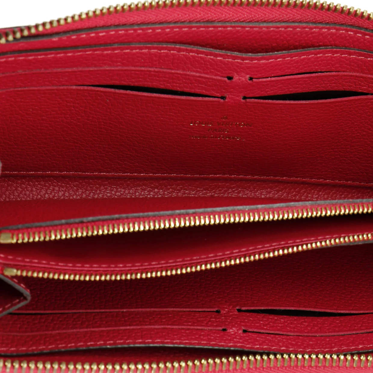 Clemence Wallet Monogram Empreinte Leather - Deep Luxury