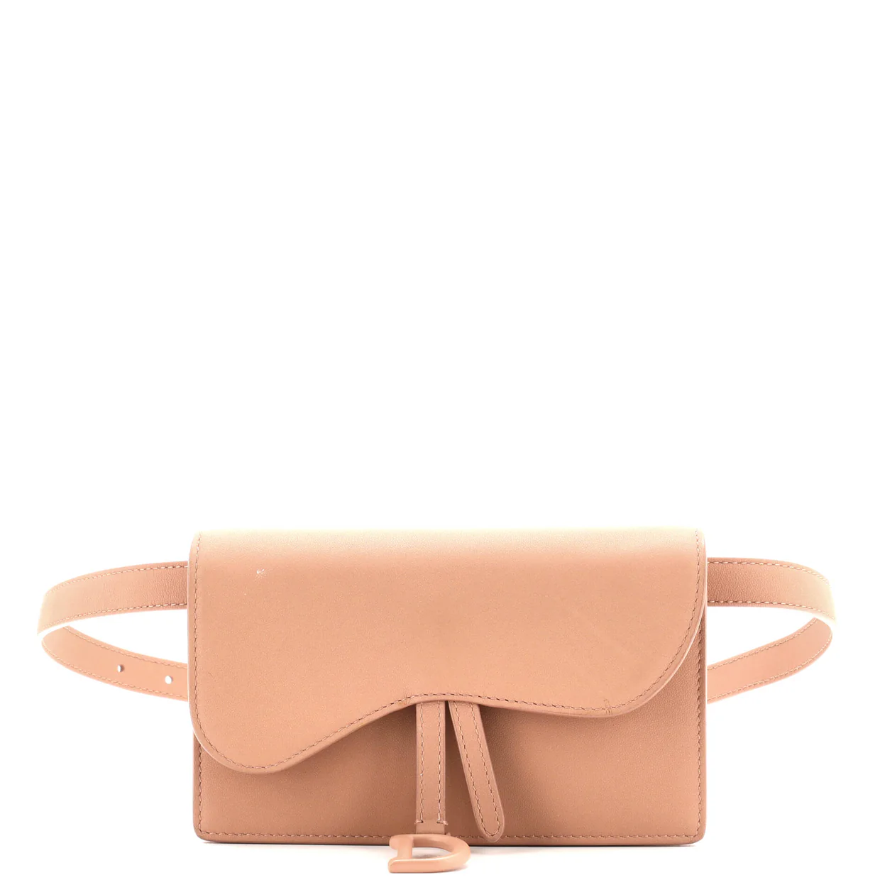 Ultra Matte Saddle Rectangular Belt Bag Leather - Deep Luxury