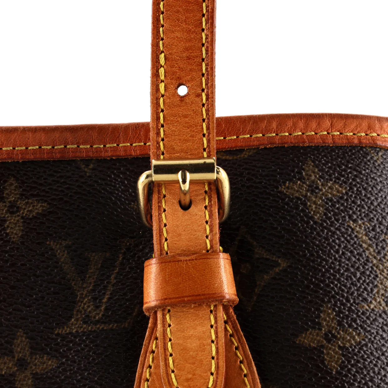 Petit Bucket Bag Monogram Canvas - Deep Luxury