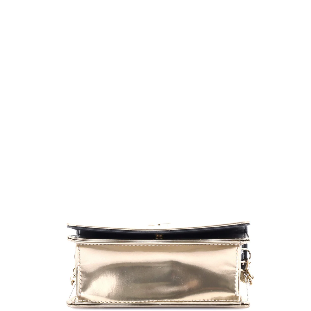 Diorama Flap Bag Cannage Embossed Calfskin Baby - Deep Luxury