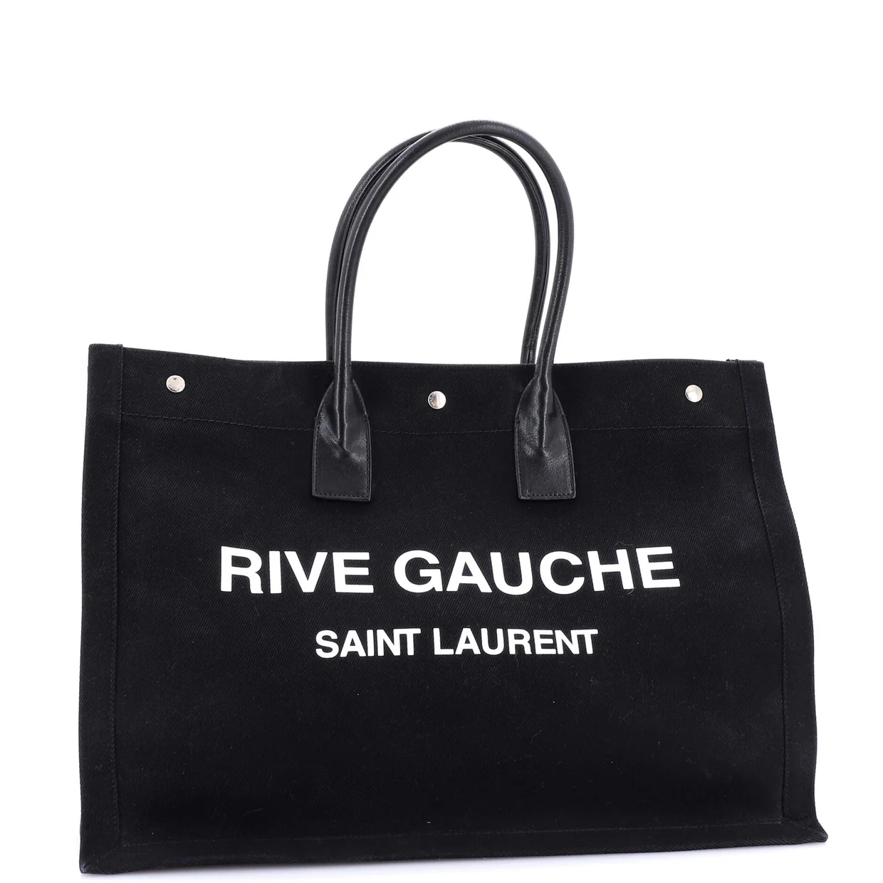 Rive Gauche Shopper Tote Camo Canvas Large - Deep Luxury