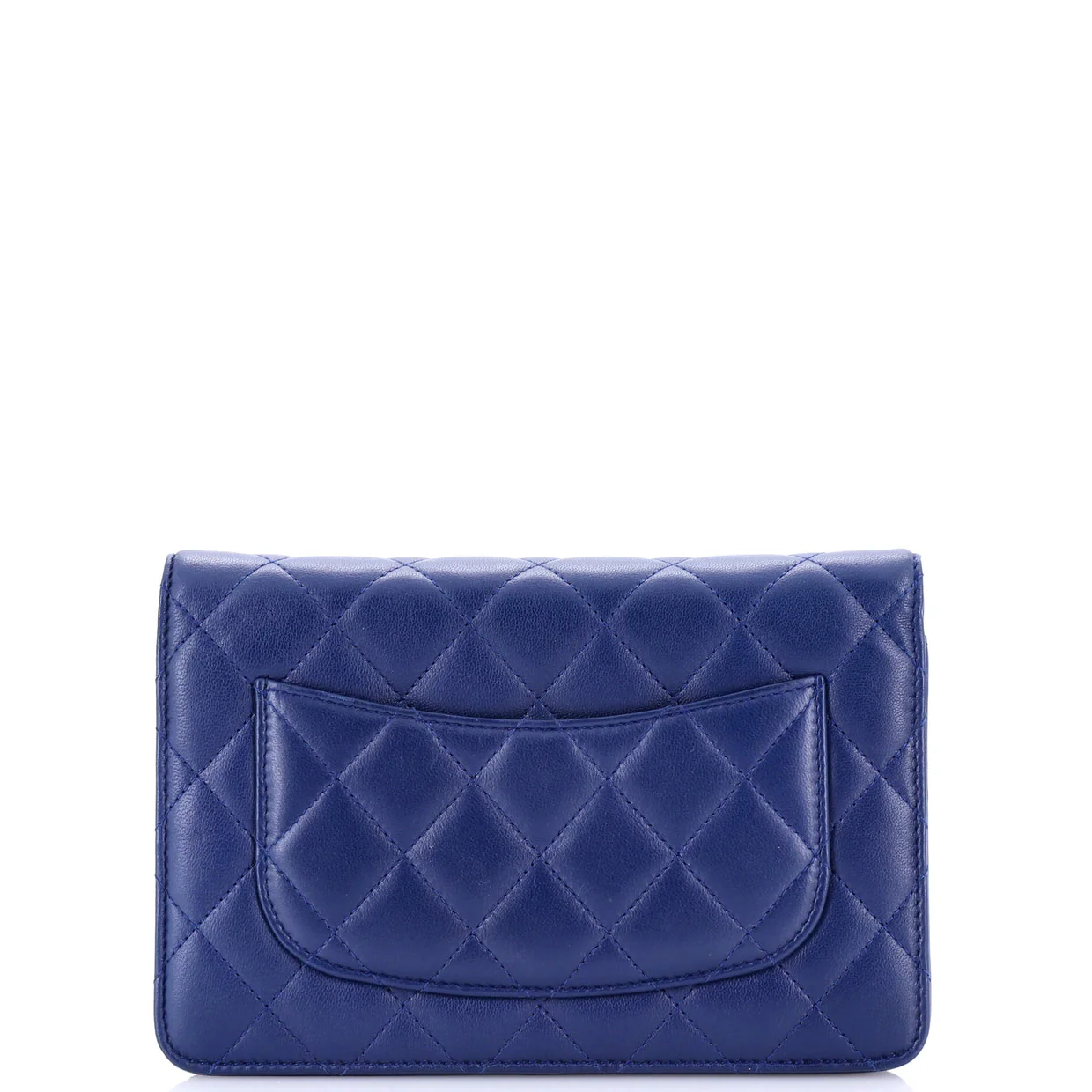 Wallet on Chain Quilted Lambskin - Deep Luxury