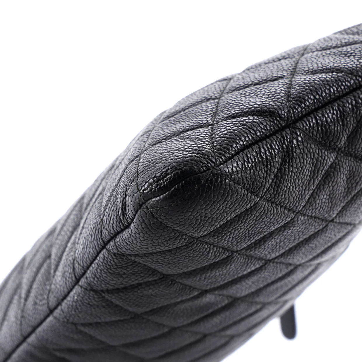 Boy O Case Clutch Quilted Caviar Medium - Deep Luxury