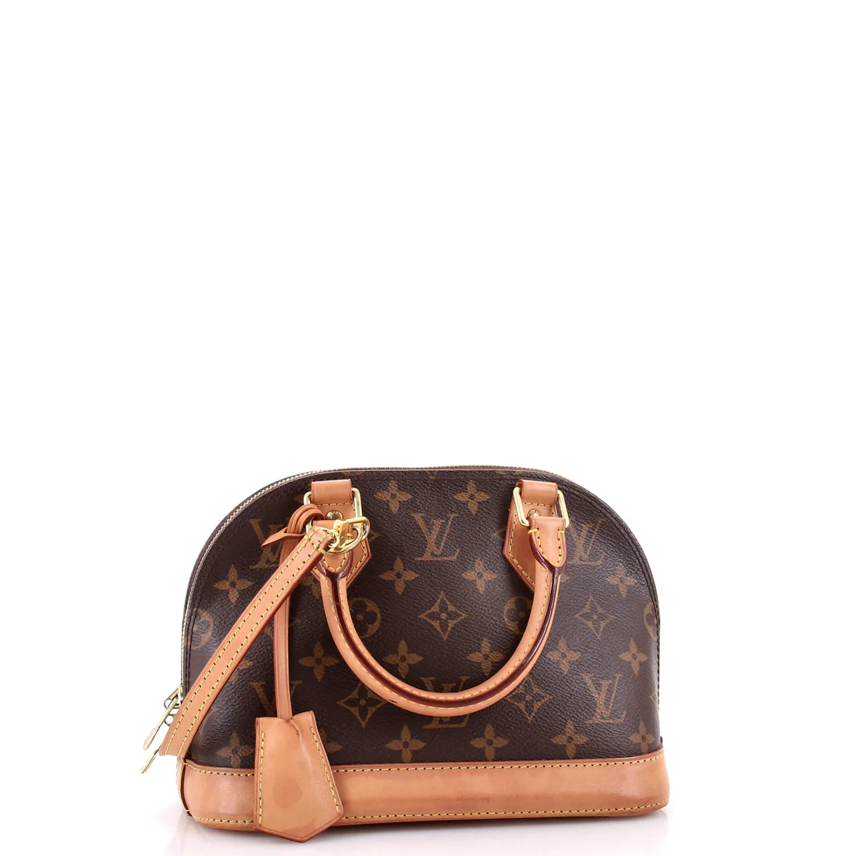 Alma Handbag Monogram Canvas BB - Deep Luxury