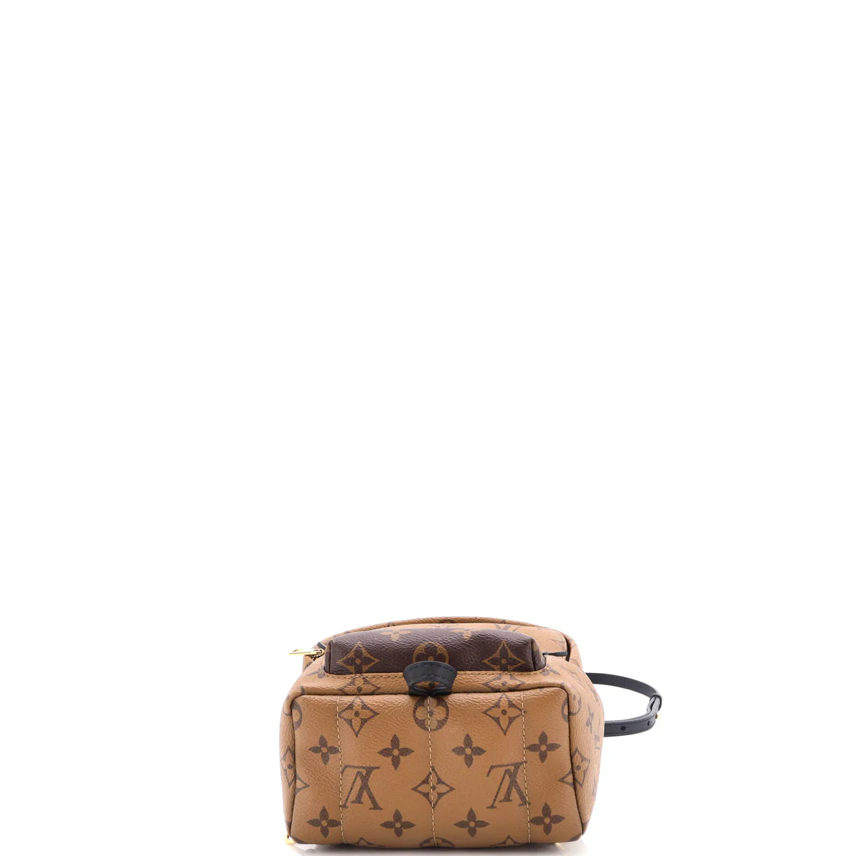 Palm Springs Backpack Reverse Monogram Canvas Mini - Deep Luxury