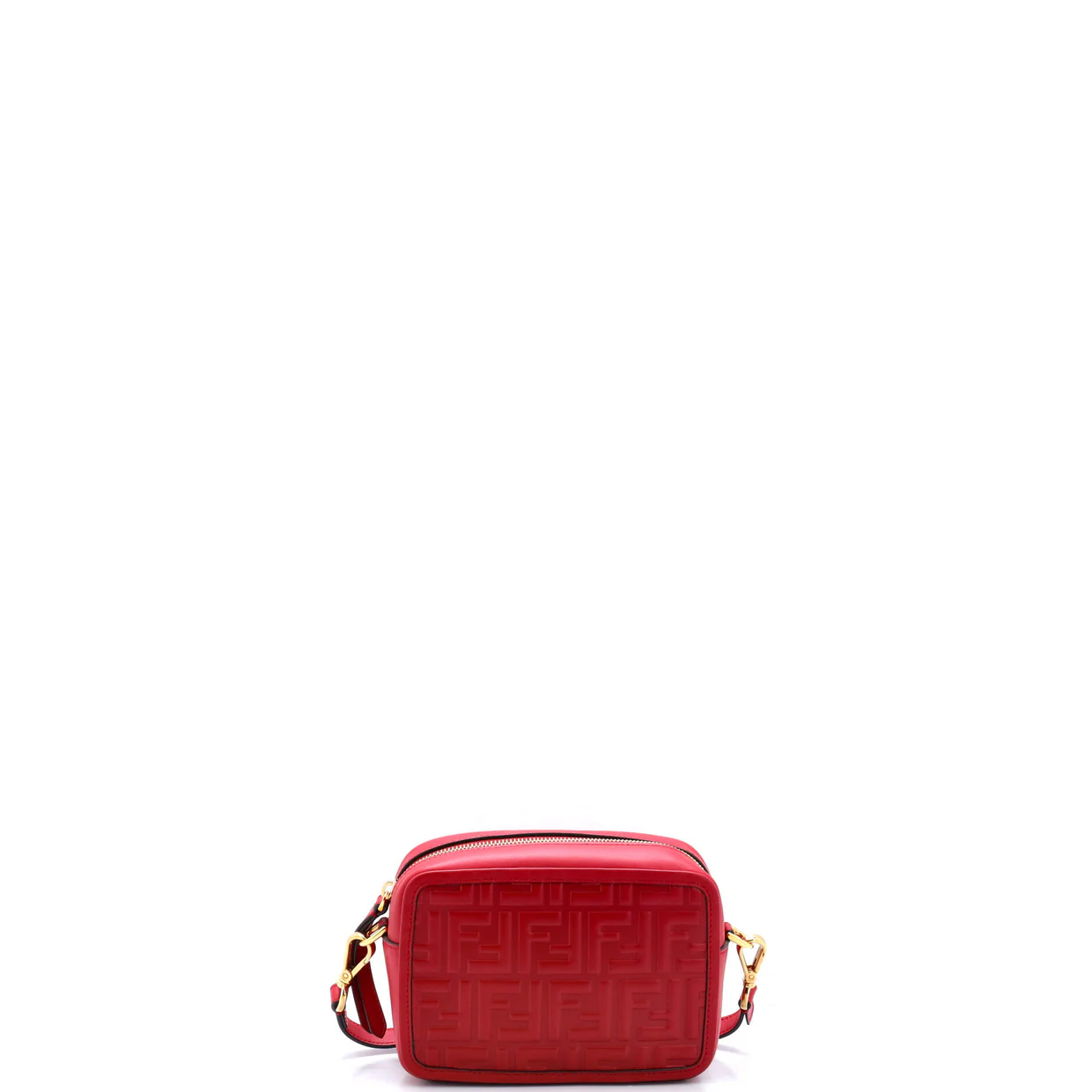 Camera Bag Zucca Embossed Leather Small - Deep Luxury
