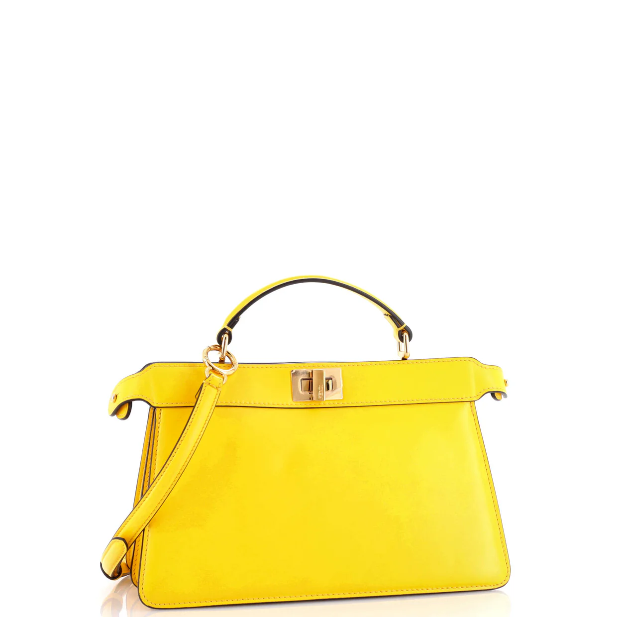 Peekaboo ISeeU Bag Leather East West - Deep Luxury