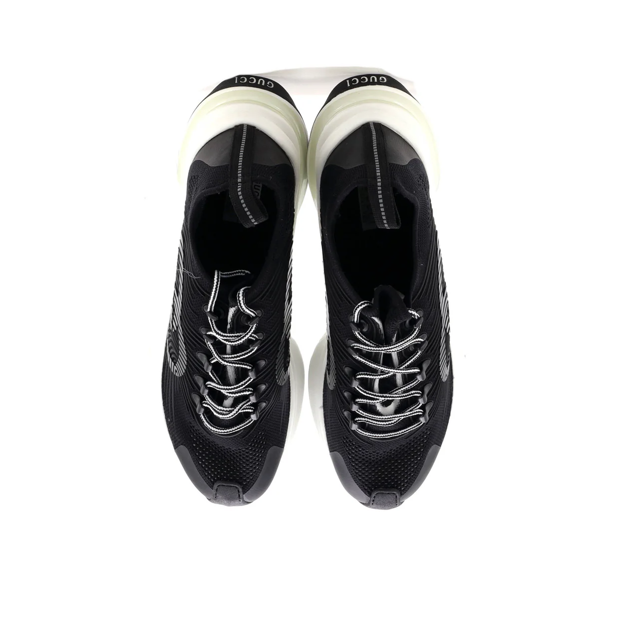 Men's Run Sneakers Embroidered Technical Fabric - Deep Luxury