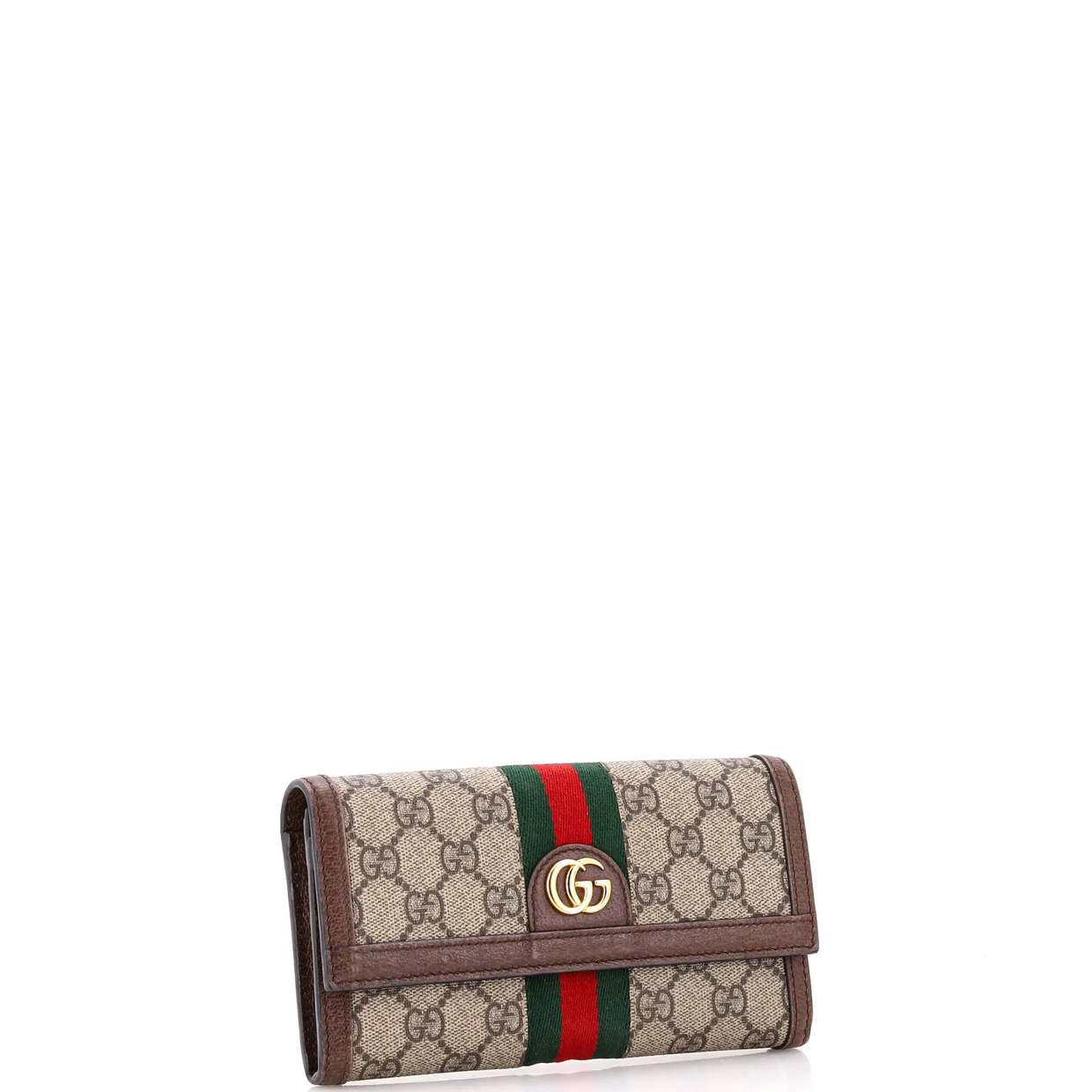 Ophidia Continental Wallet GG Coated Canvas - Deep Luxury