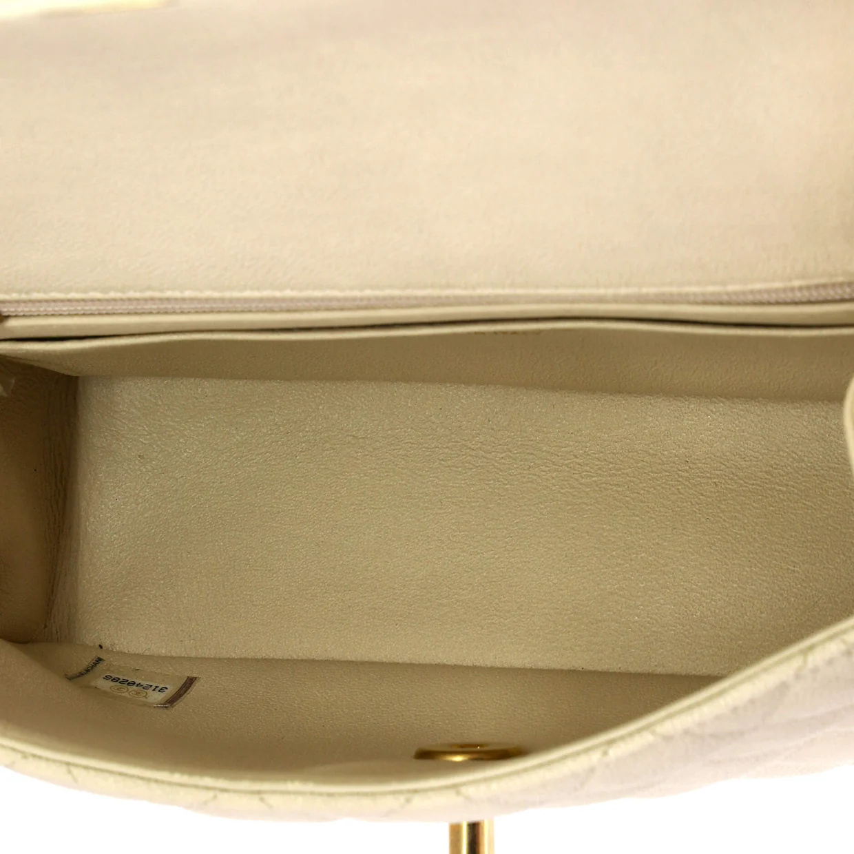 Classic Single Flap Top Handle Bag Quilted Caviar Mini - Deep Luxury