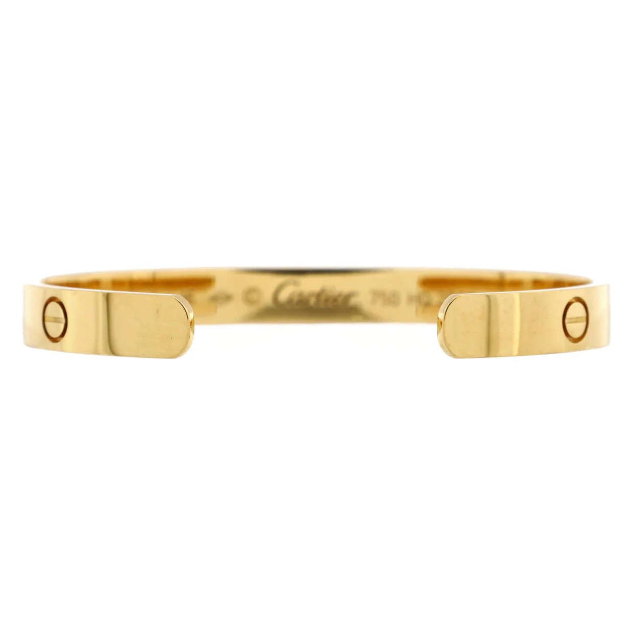 Love Cuff Bracelet 18K Yellow Gold - Deep Luxury