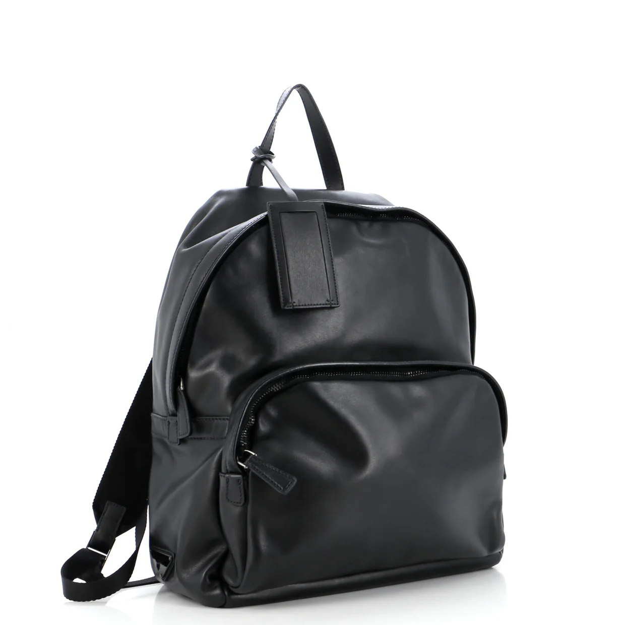 Front Pocket Backpack Nappa Leather Medium - Deep Luxury