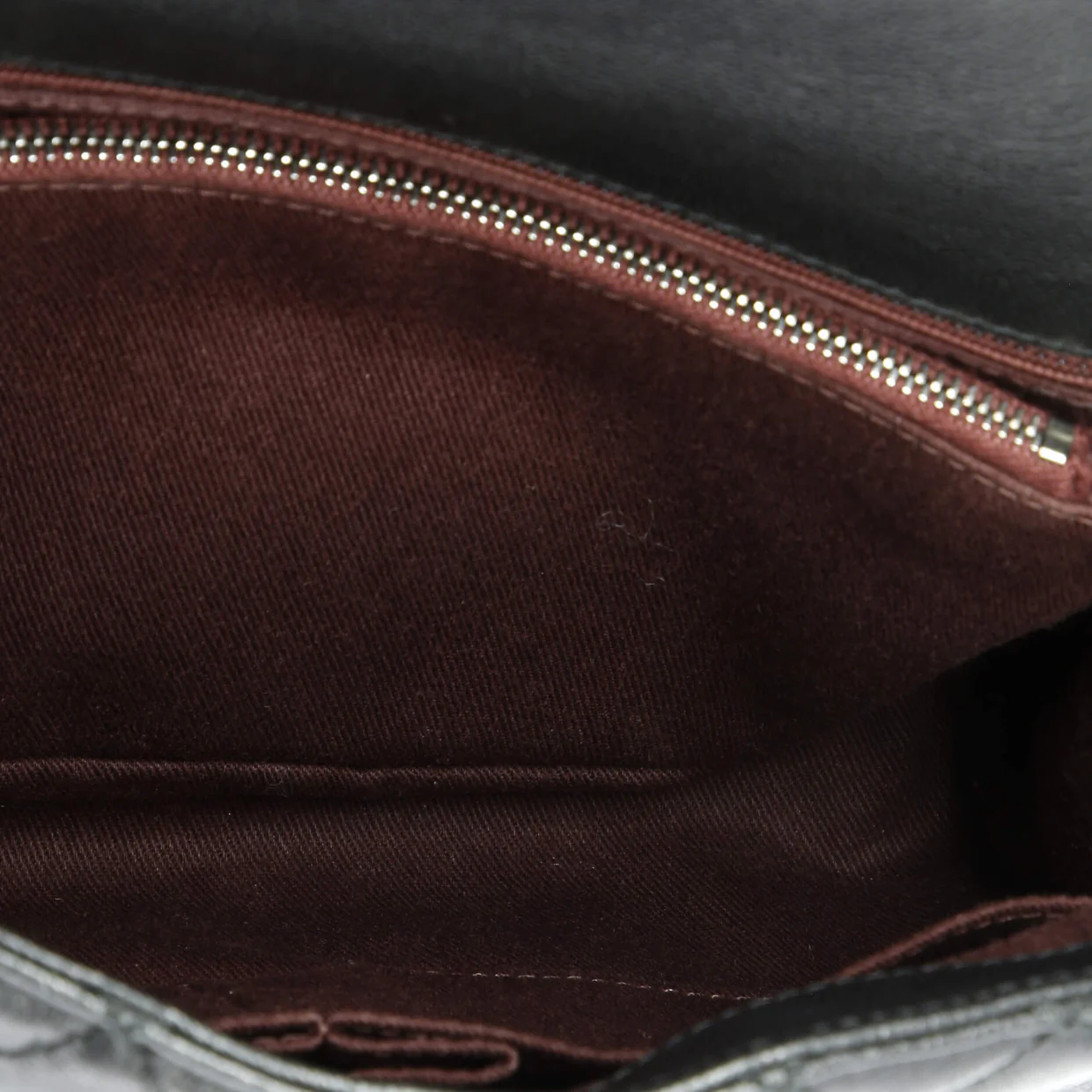 Coco Top Handle Bag Quilted Caviar Small - Deep Luxury