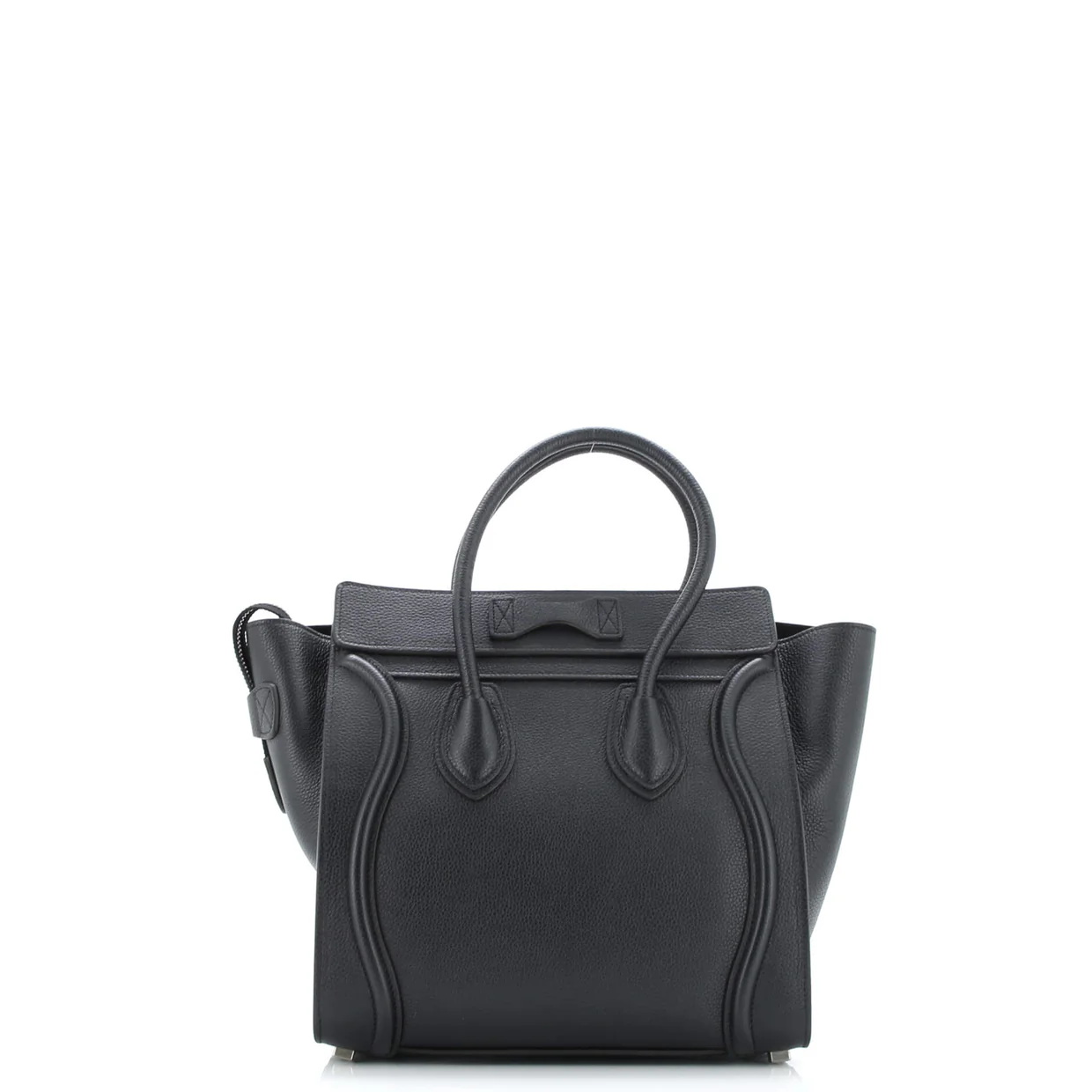 Luggage Bag Grainy Leather Micro - Deep Luxury
