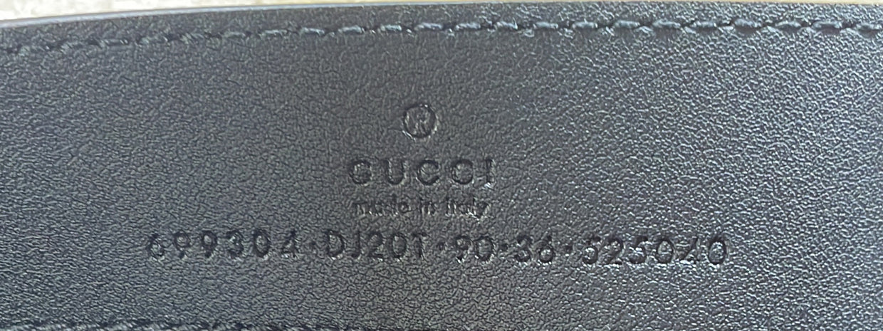 GG Marmont Double Belt Bag Leather - Deep Luxury