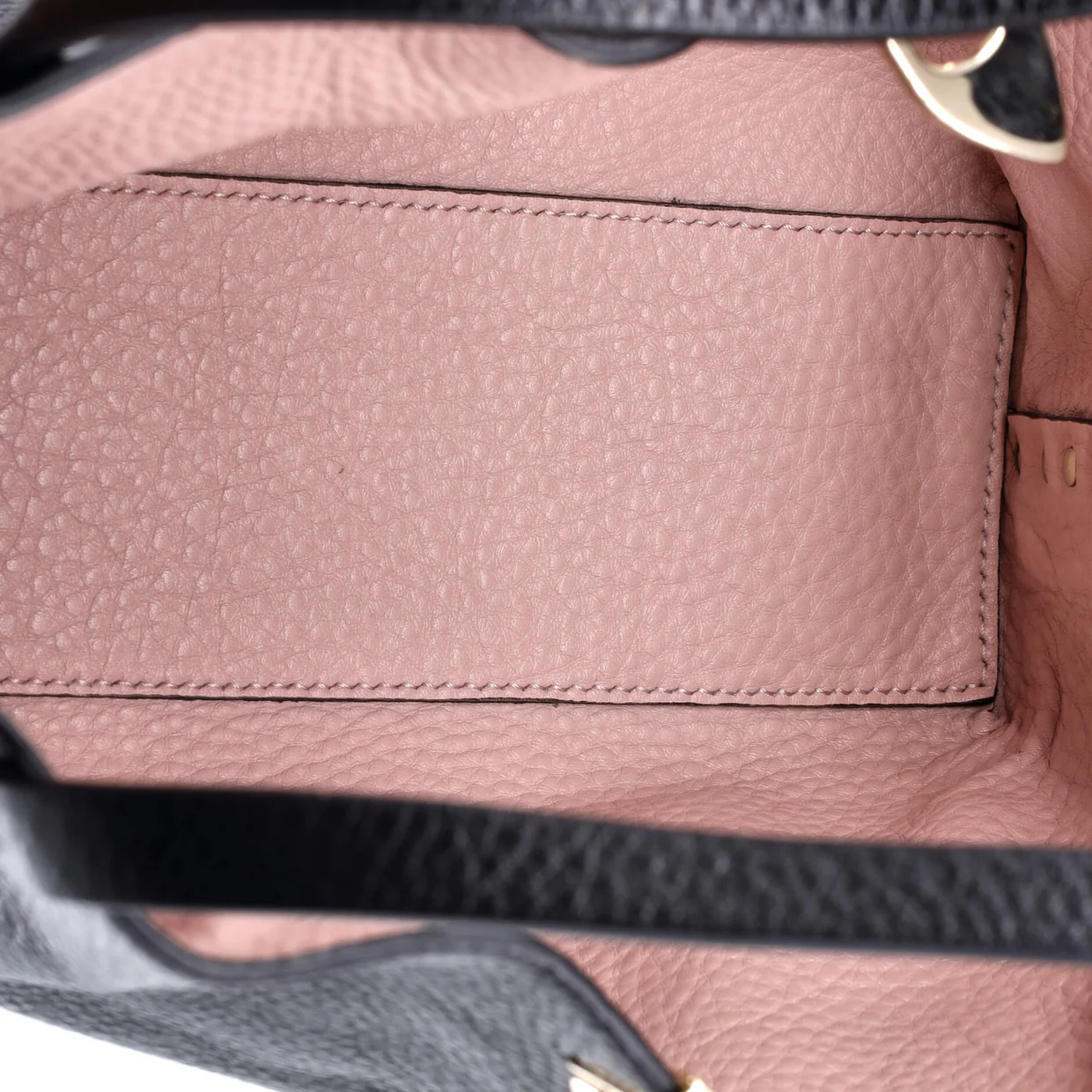 Rockstud Convertible Flip Lock Tote Leather Small - Deep Luxury