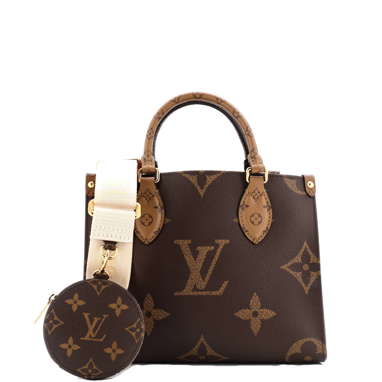 OnTheGo Tote Reverse Monogram Giant PM - Deep Luxury