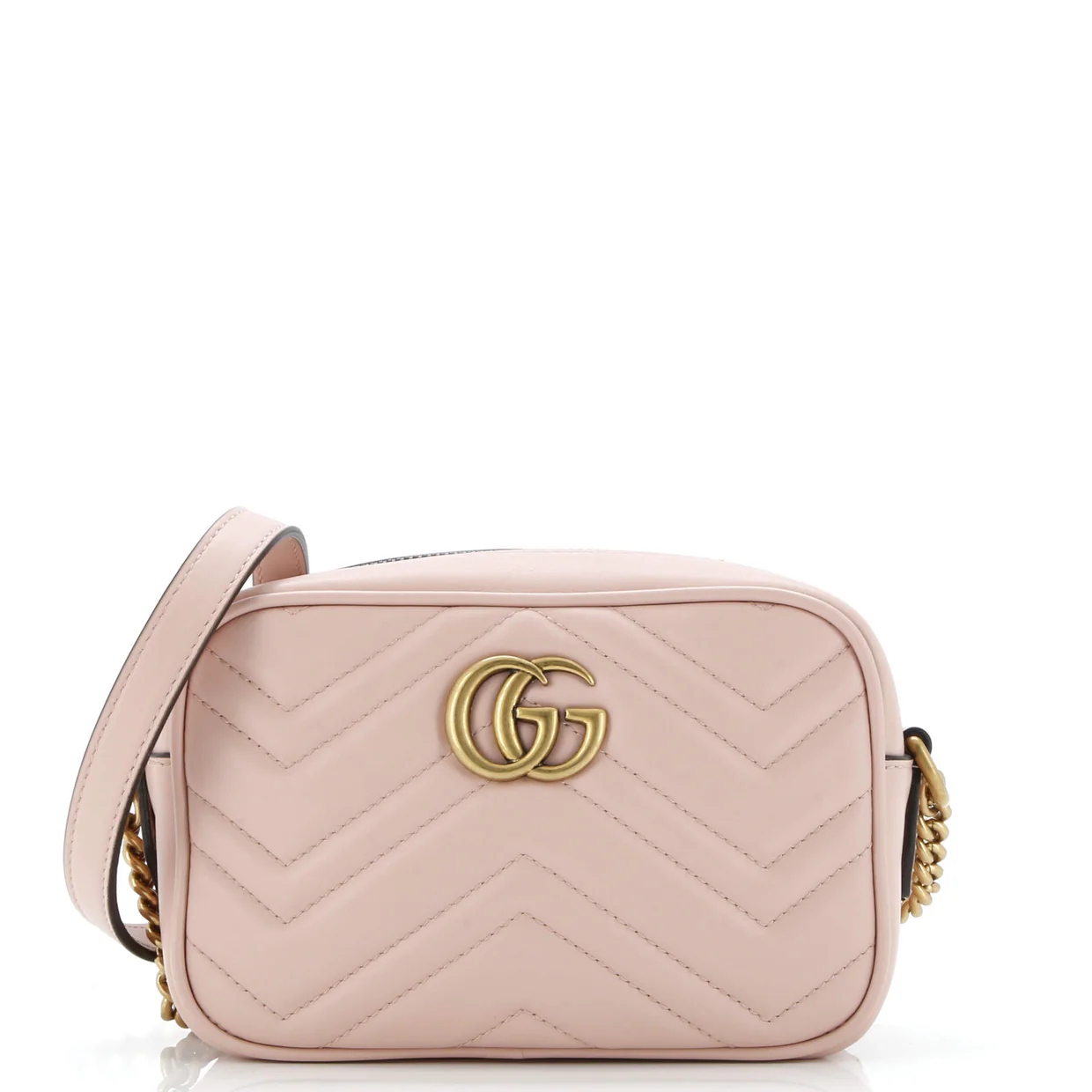 GG Marmont Shoulder Bag Matelasse Leather Mini - Deep Luxury