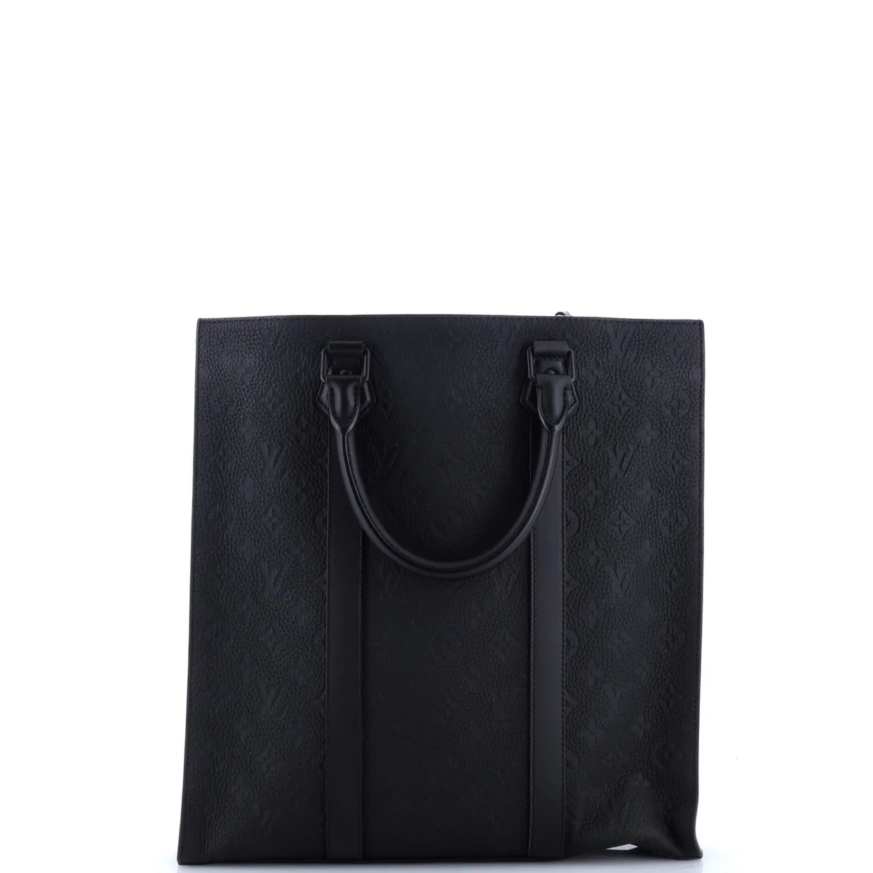 Sac Plat NV Bag Monogram Taurillon Leather - Deep Luxury