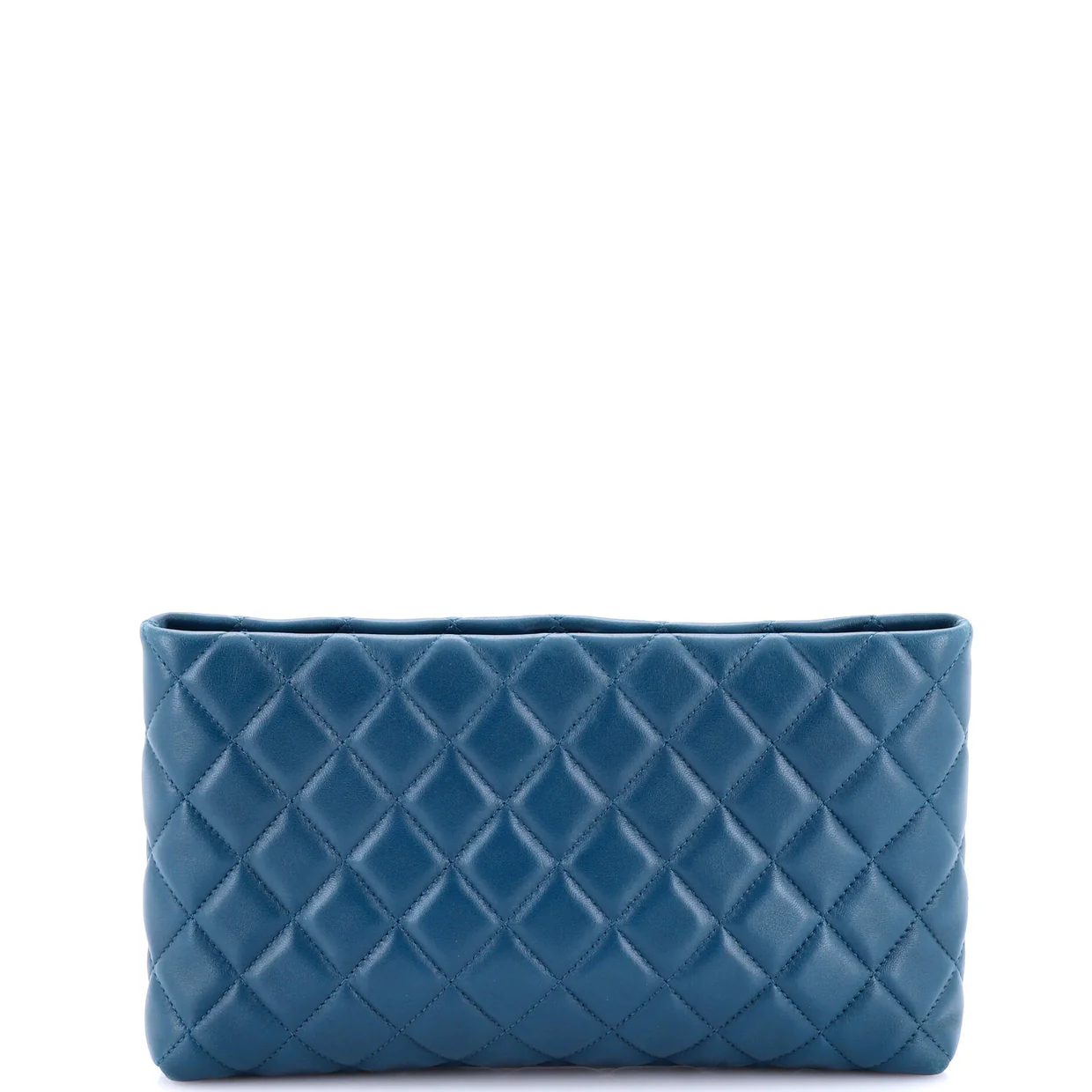 CC Kisslock Clutch Quilted Calfskin - Deep Luxury