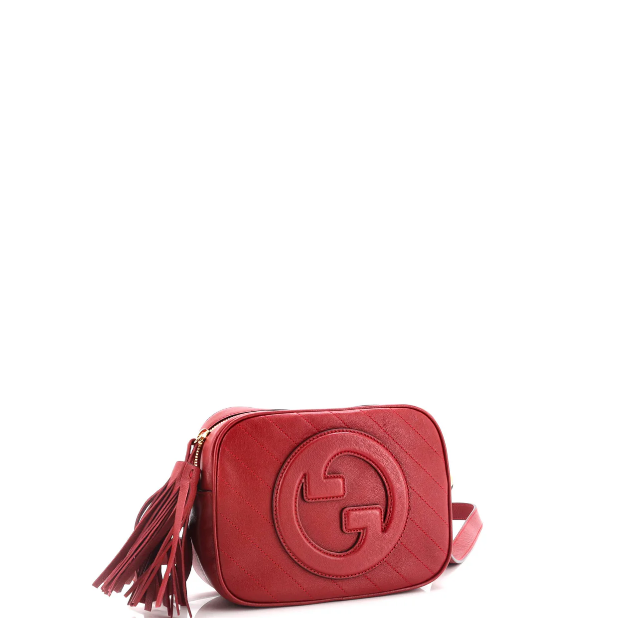 Blondie NM Camera Shoulder Bag Diagonal Quilted Leather Small - Deep Luxury