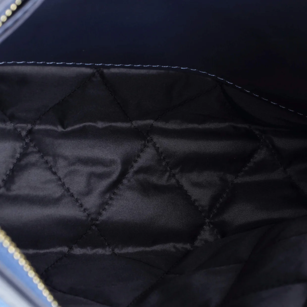 Nigo Pochette Voyage Monogram Denim and Taurillon Leather MM - Deep Luxury
