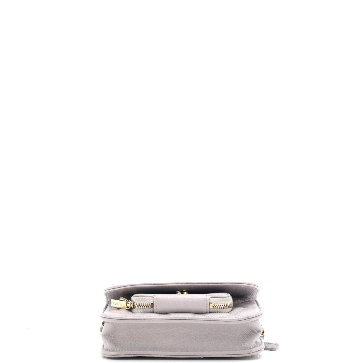 Business Affinity Flap Clutch with Chain Quilted Caviar - Deep Luxury