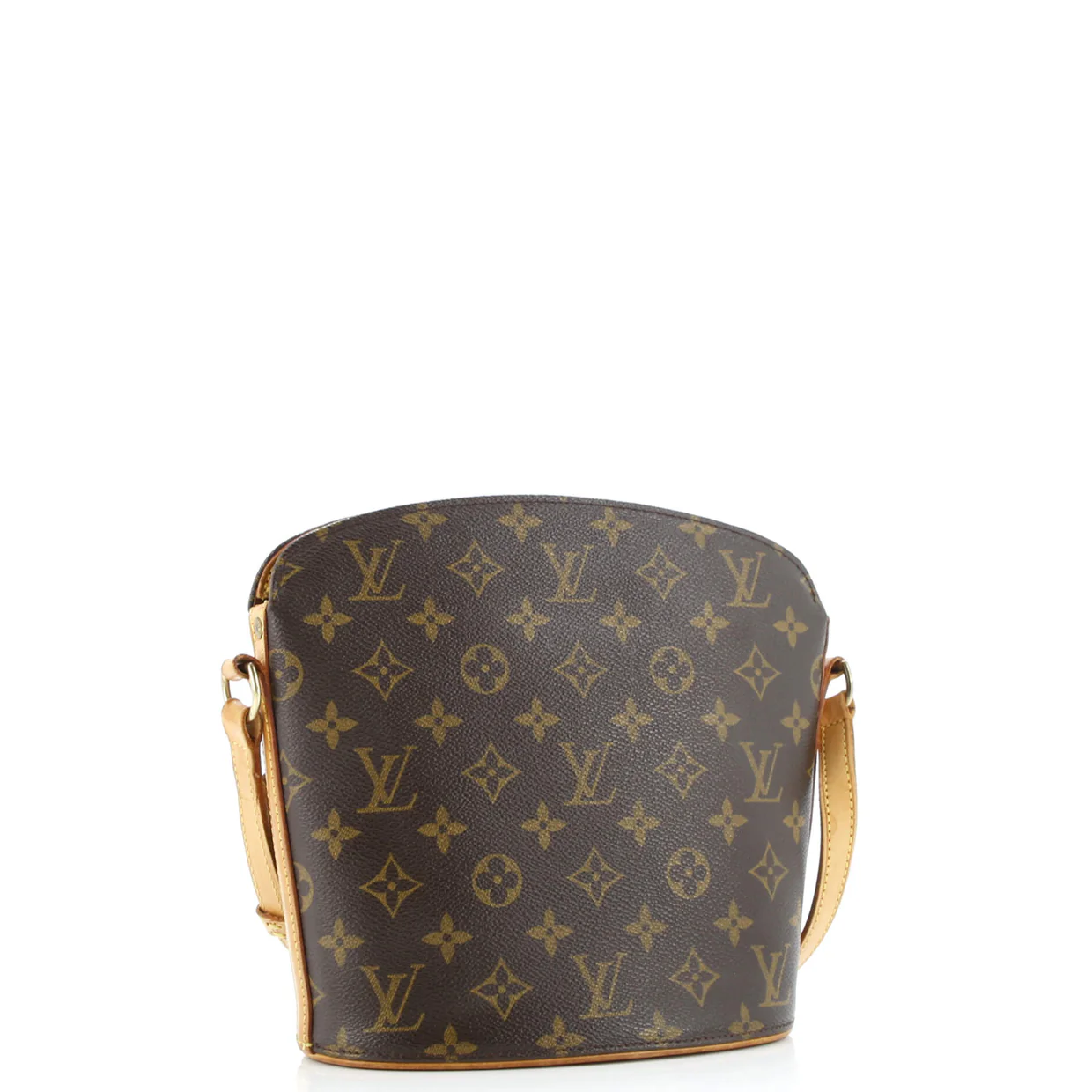 Drouot Handbag Monogram Canvas - Deep Luxury