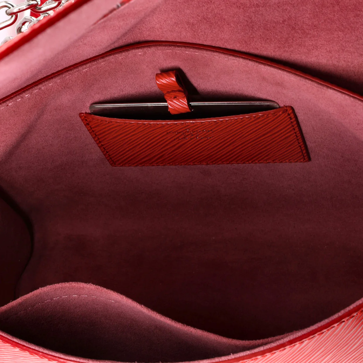 Twist Handbag Epi Leather MM - Deep Luxury