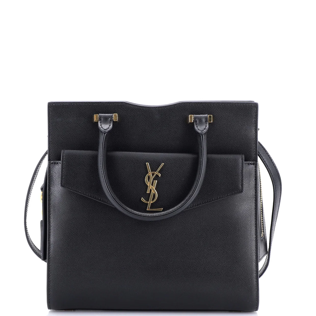 Uptown Tote Leather Small - Deep Luxury