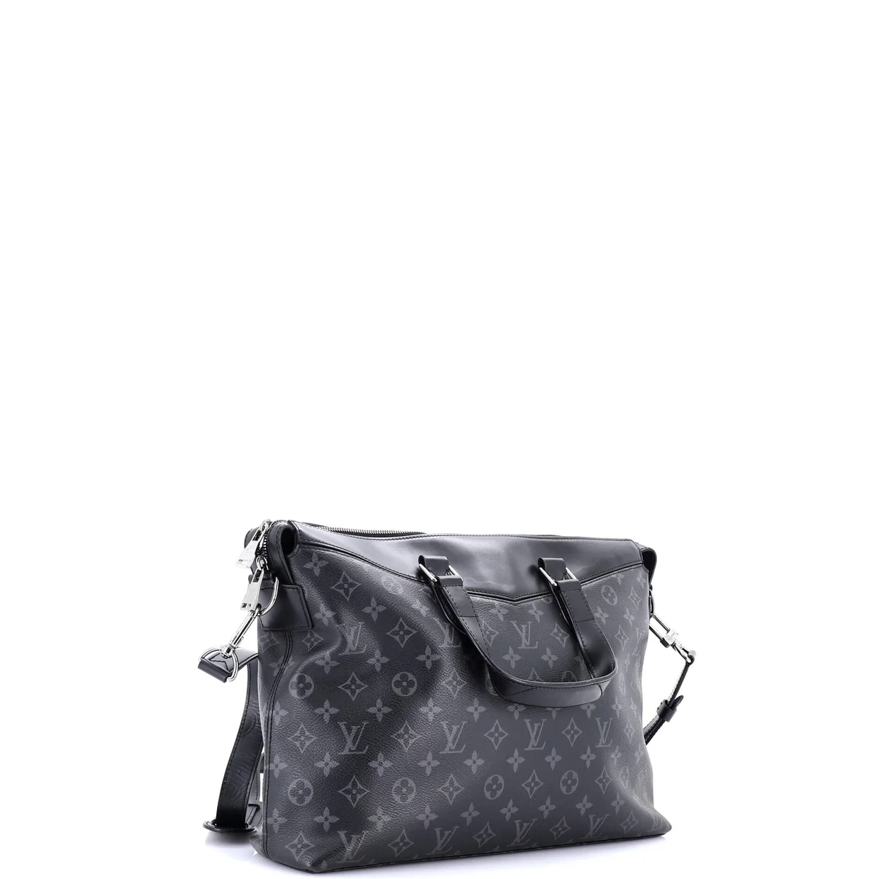 Explorer Briefcase Monogram Eclipse Canvas - Deep Luxury