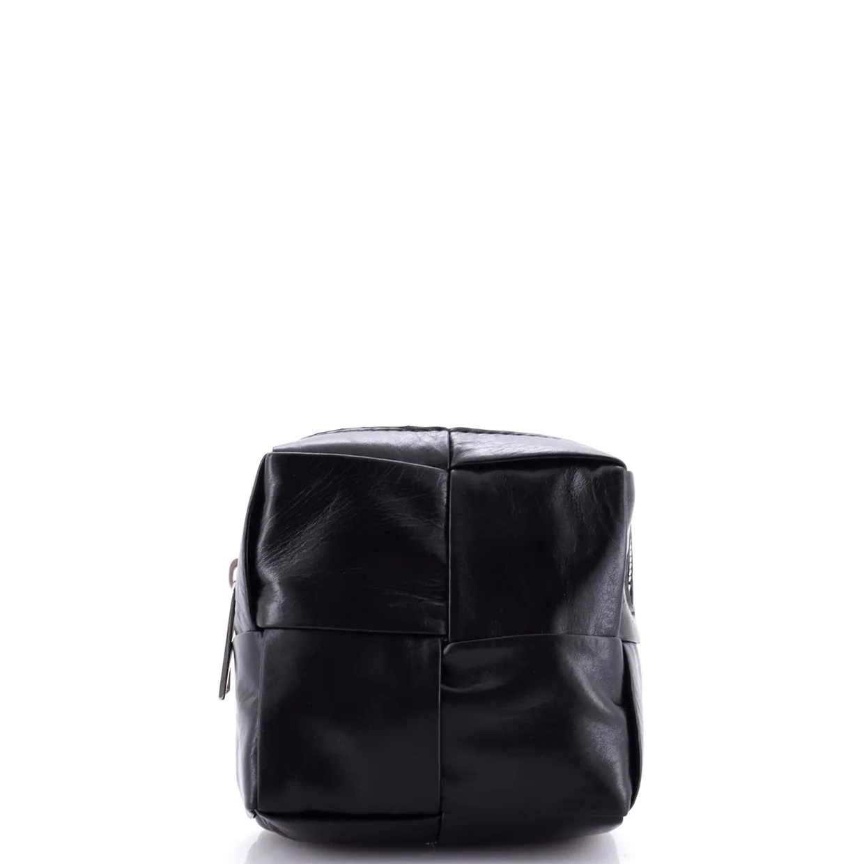 Cassette Stretch Pouch Belt Bag Maxi Intrecciato Leather - Deep Luxury