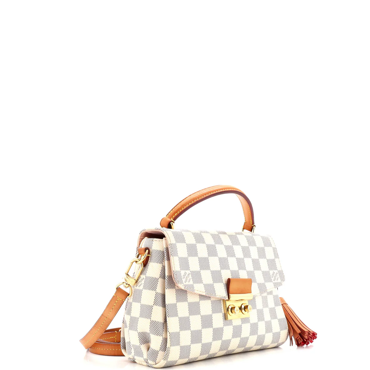 Croisette Handbag Damier - Deep Luxury