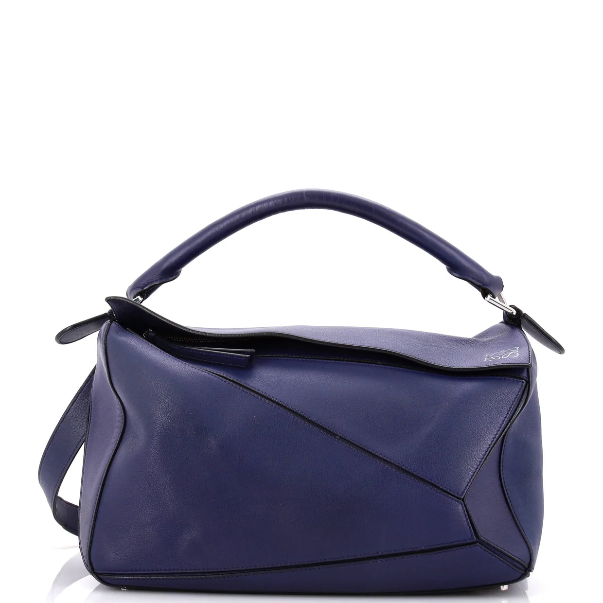 Puzzle Bag Leather Large - Deep Luxury