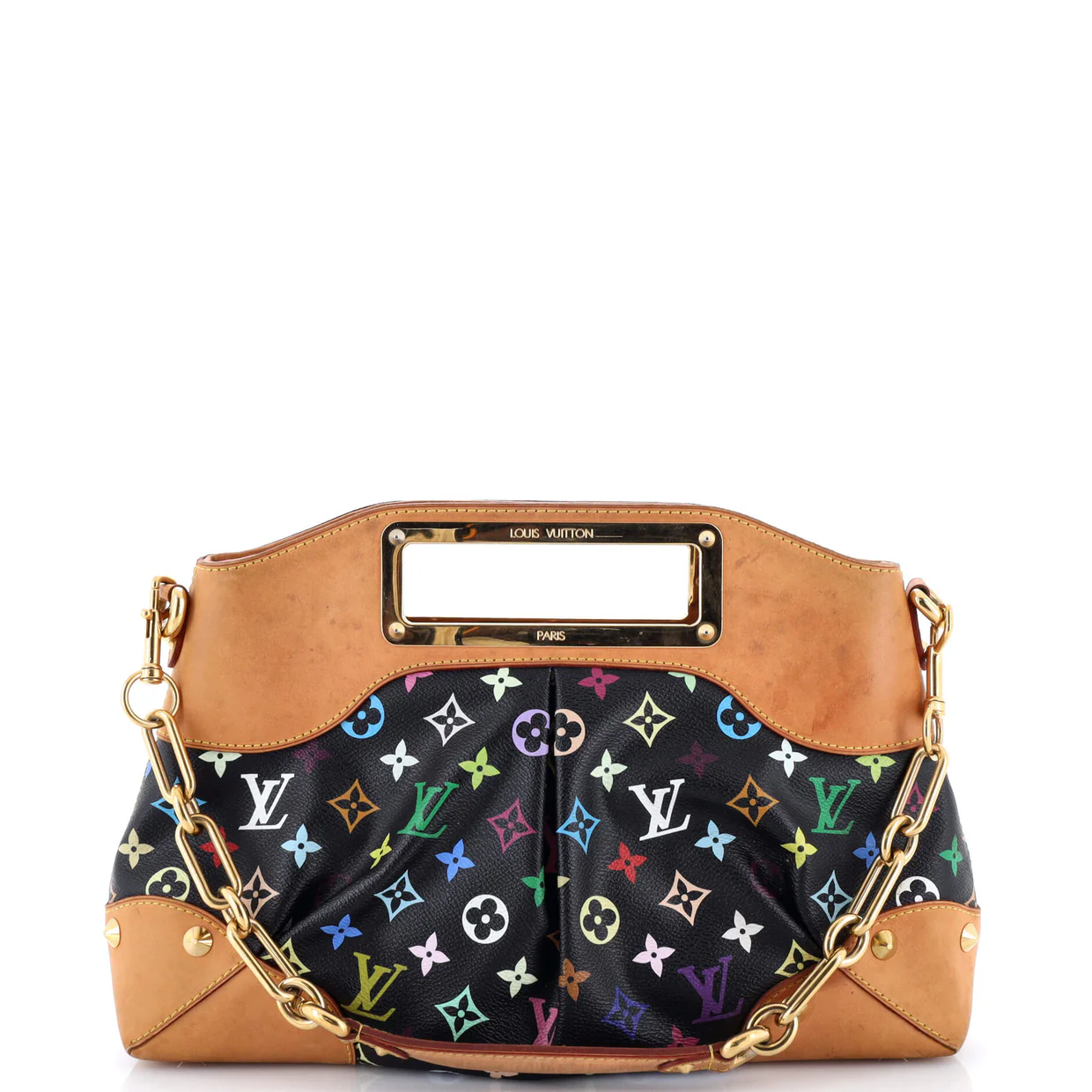 Judy Handbag Monogram Multicolor MM - Deep Luxury