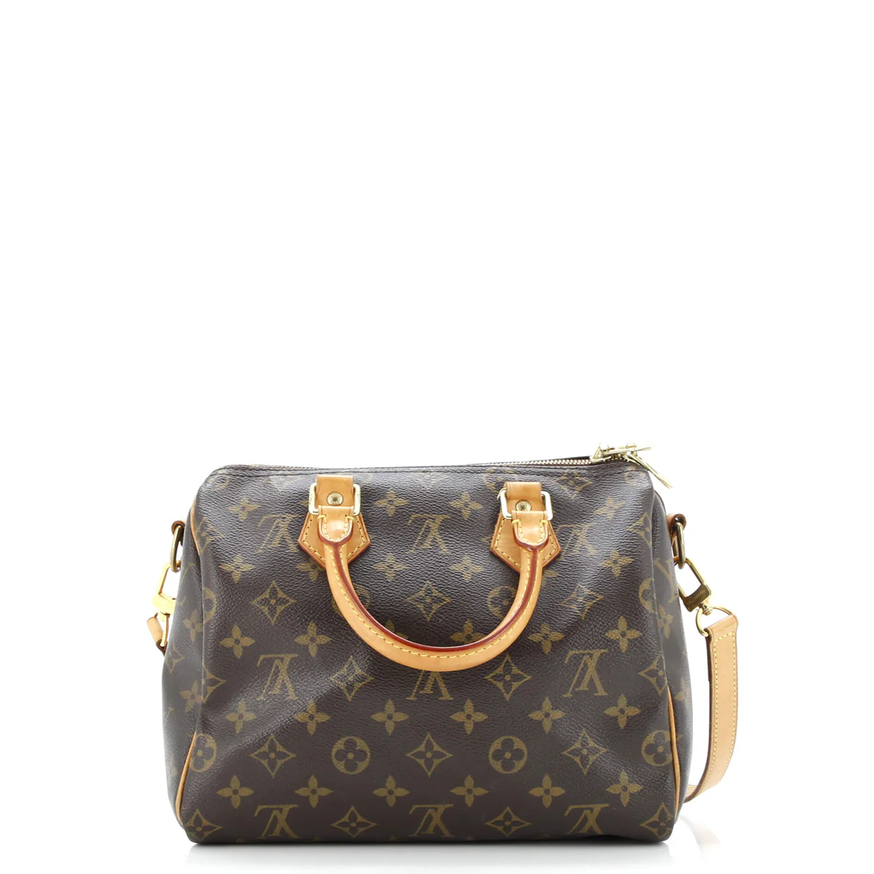 Speedy Bandouliere Bag Monogram Canvas 25 - Deep Luxury