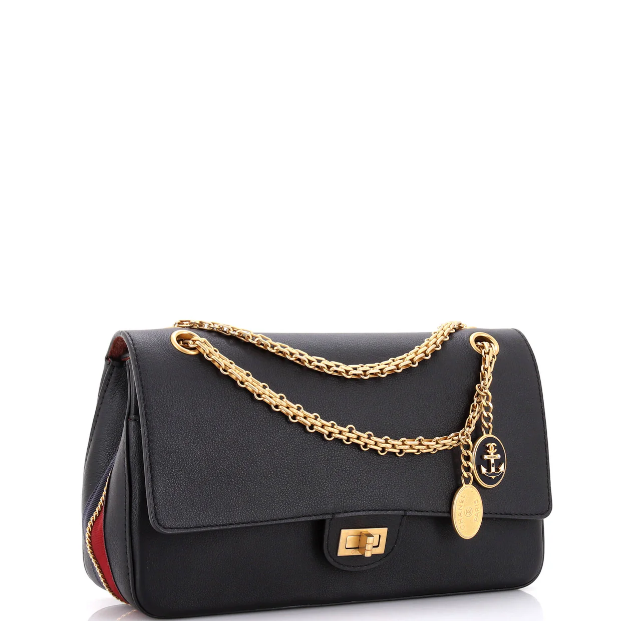 Nude Medallion Reissue 2.55 Flap Bag Calfskin 226 - Deep Luxury