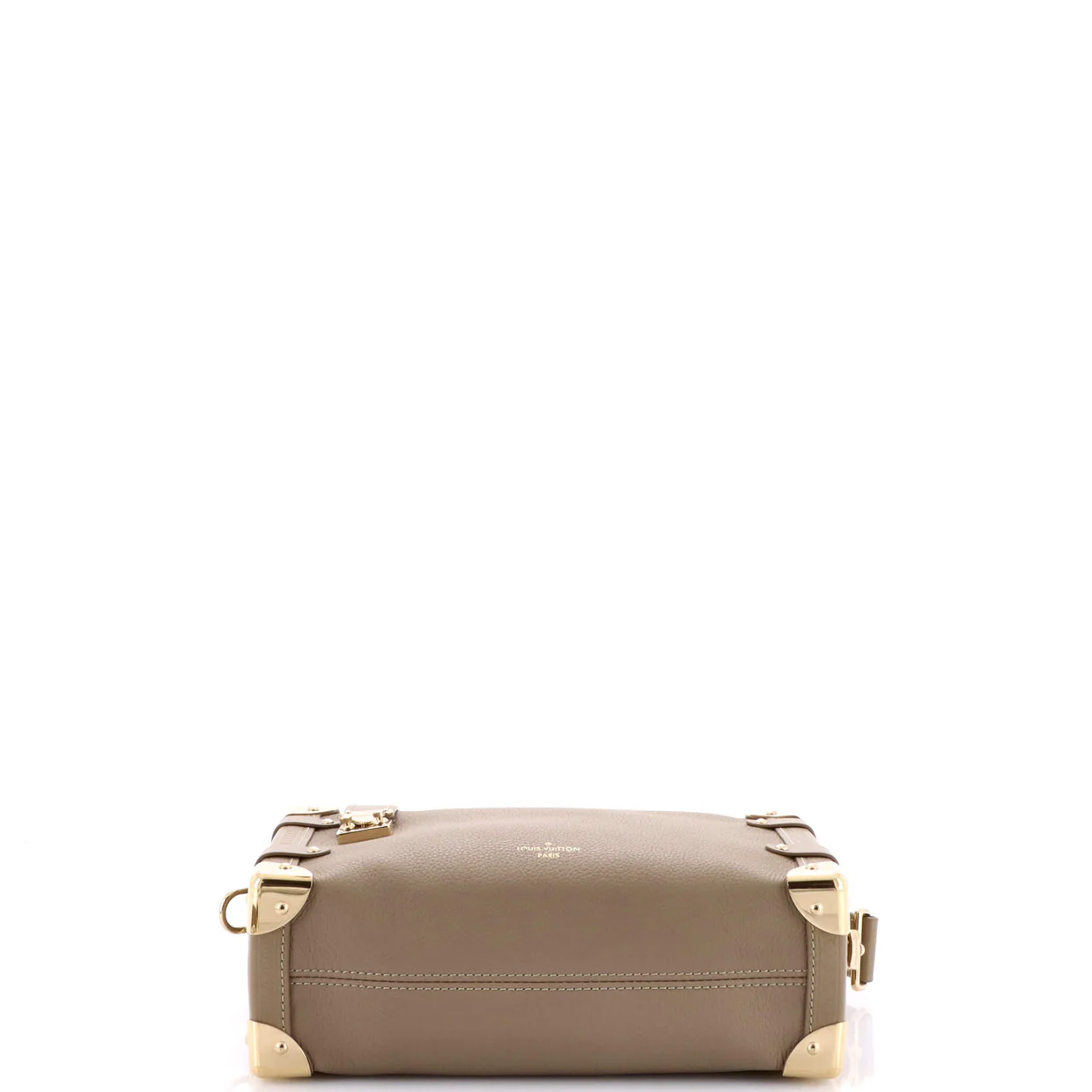 Side Trunk Handbag Taurillon Leather MM - Deep Luxury