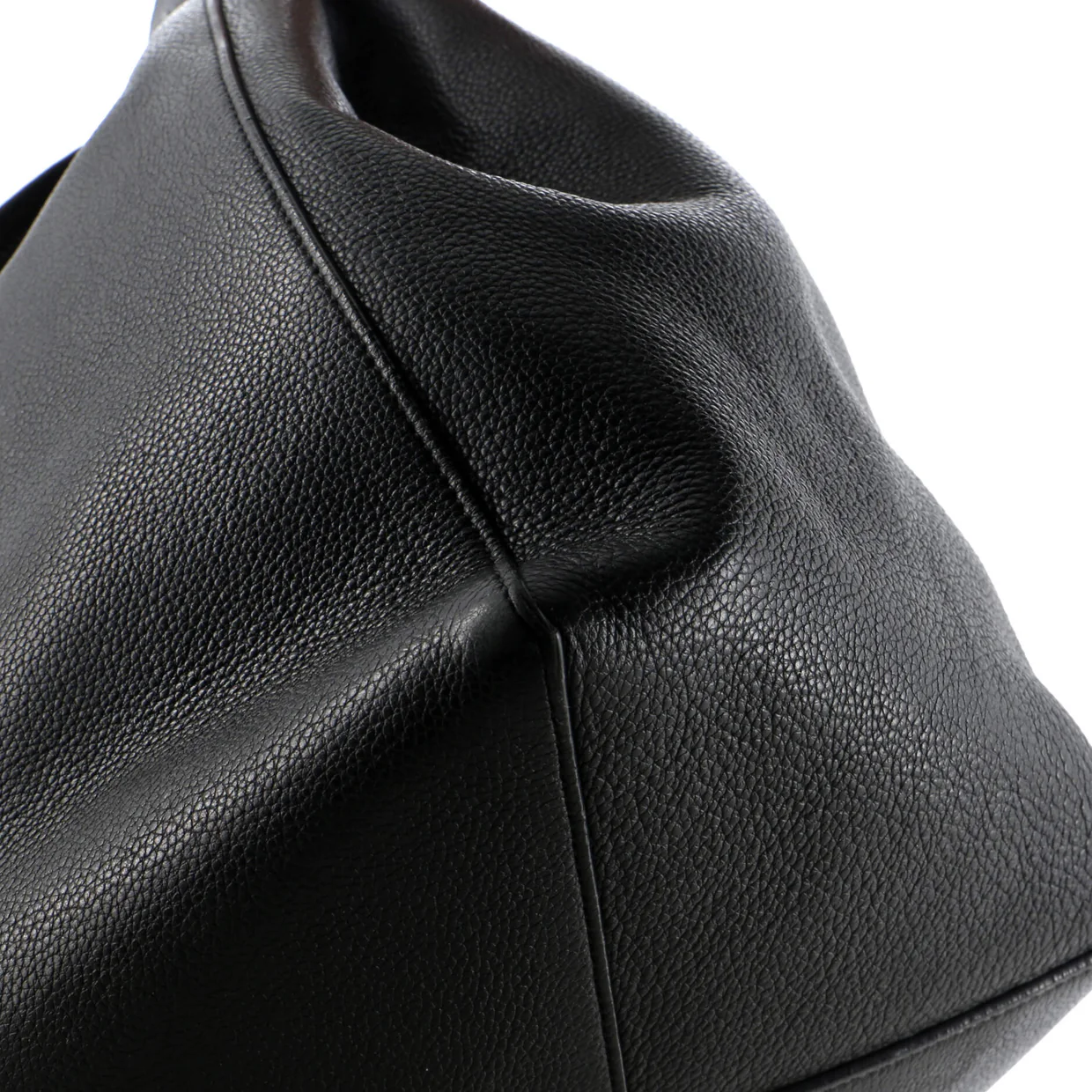 Phantom Tie Cabas Tote Leather Medium - Deep Luxury