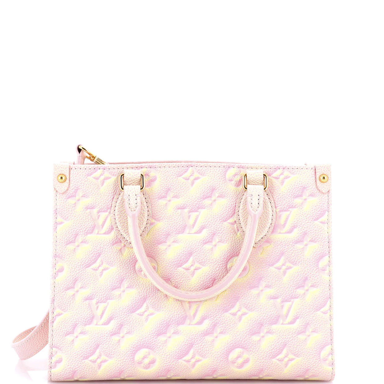 OnTheGo Tote Stardust Monogram Empreinte Leather PM - Deep Luxury