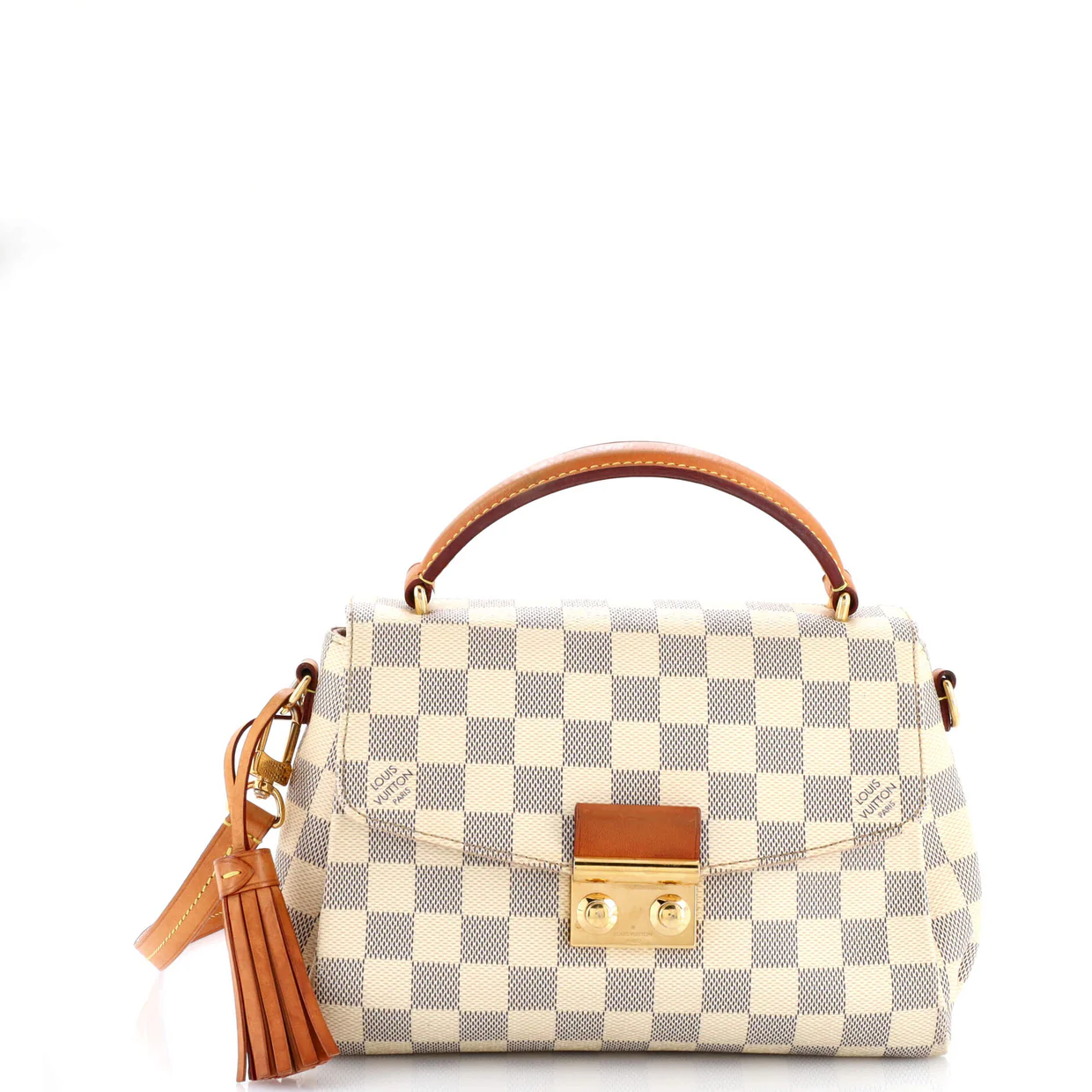 Croisette Handbag Damier - Deep Luxury