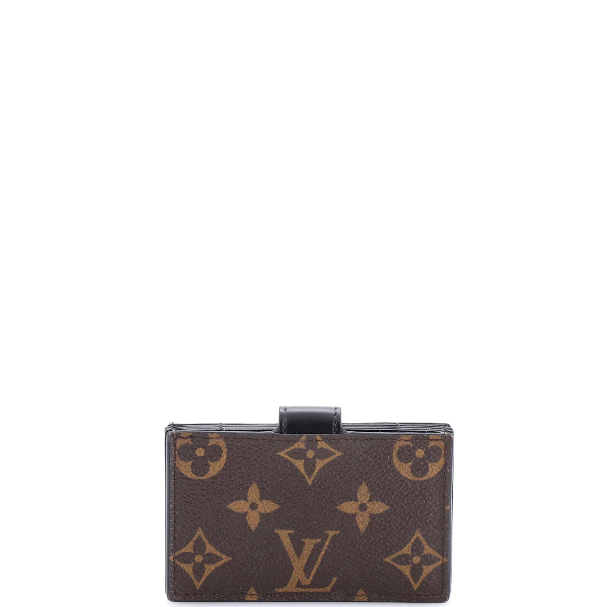 Gusseted Card Holder Monogram Canvas - Deep Luxury