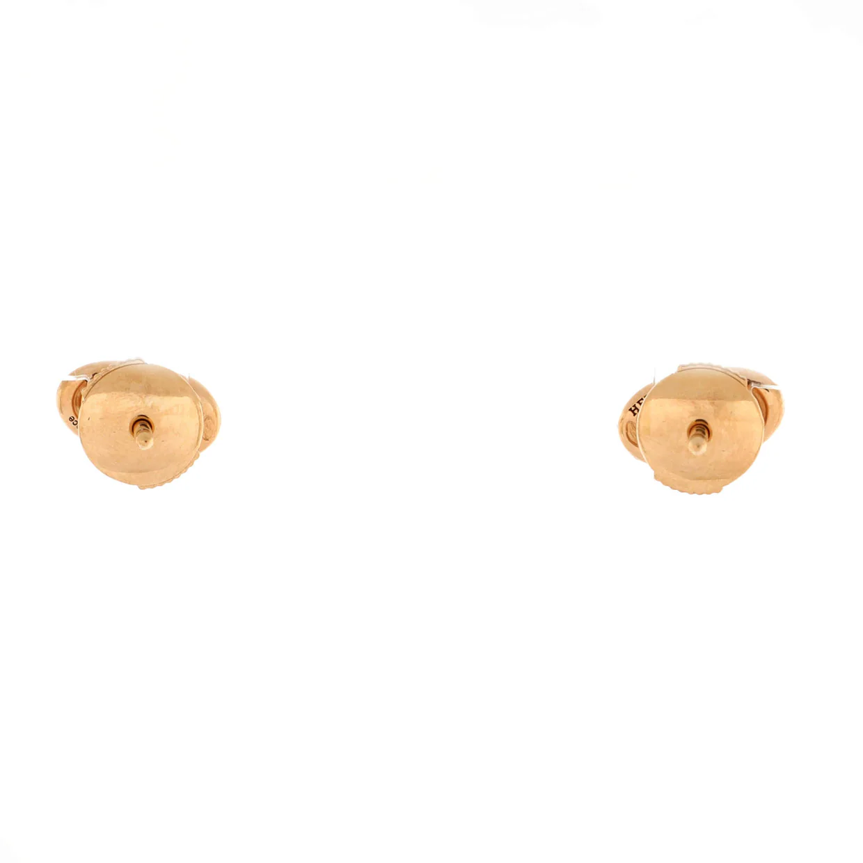 Farandole Stud Earrings 18K Rose Gold Very Small - Deep Luxury
