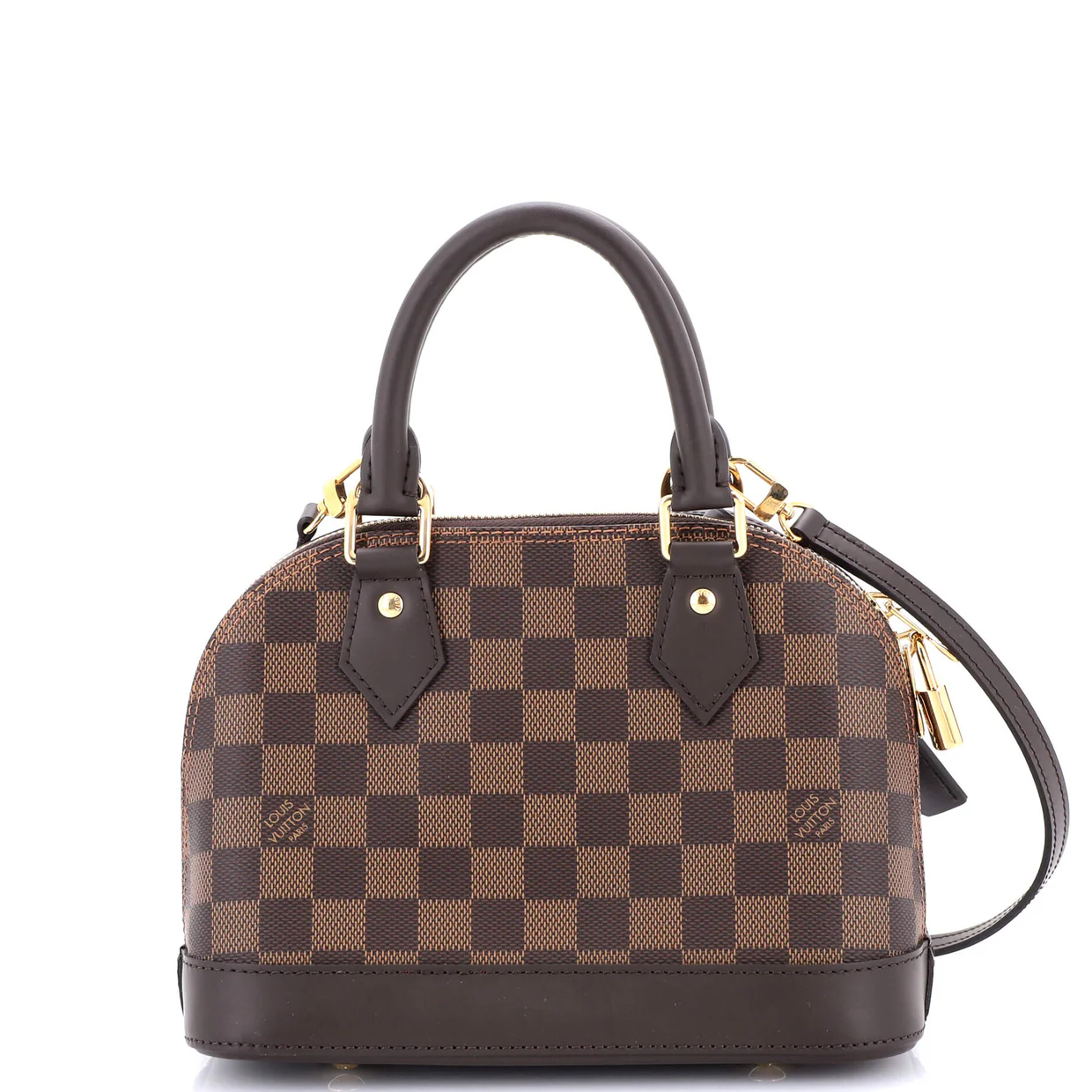 Alma Handbag Damier BB - Deep Luxury