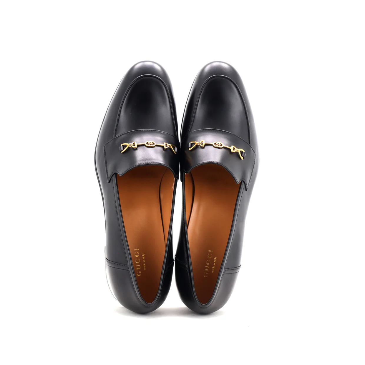 Women's Interlocking G Horsebit Loafers Leather - Deep Luxury